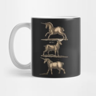 Unicorn - Antique Print Mug